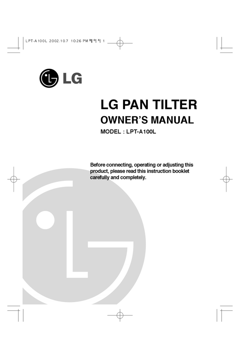 LG LPT-A100L owner's manual