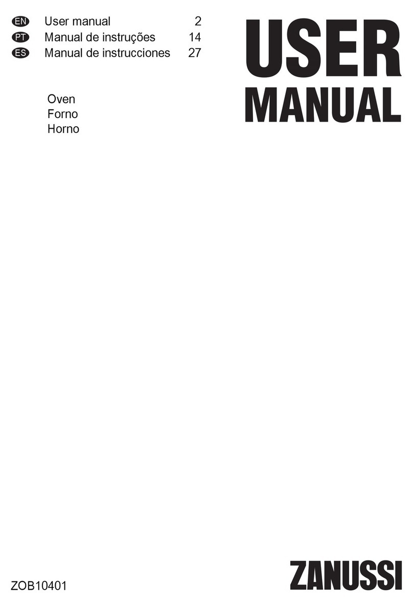 Zanussi ZOB10401 user manual