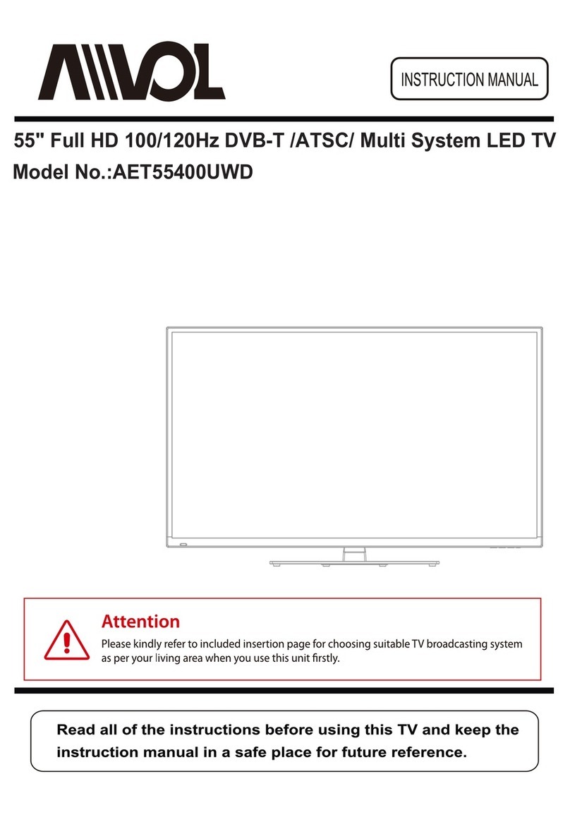 Avol AET55400UWD Instruction Manual Avol AET55400UWD Instruction Manual