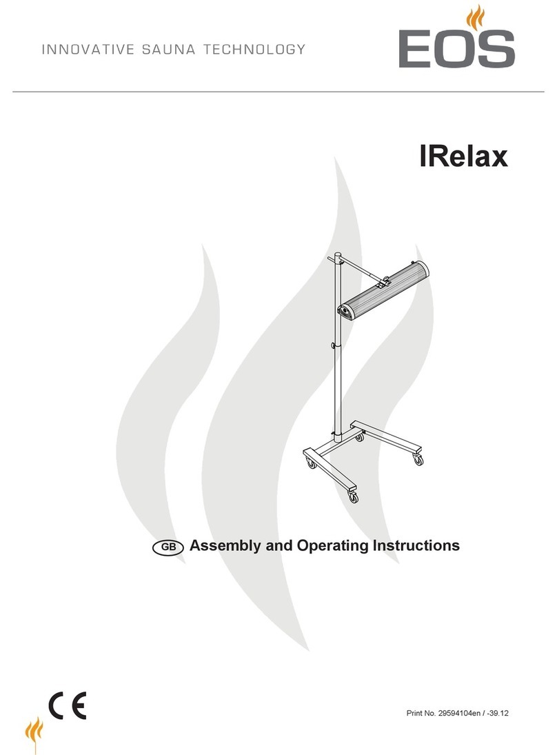 EOS IRelax Assembly and operating instructions