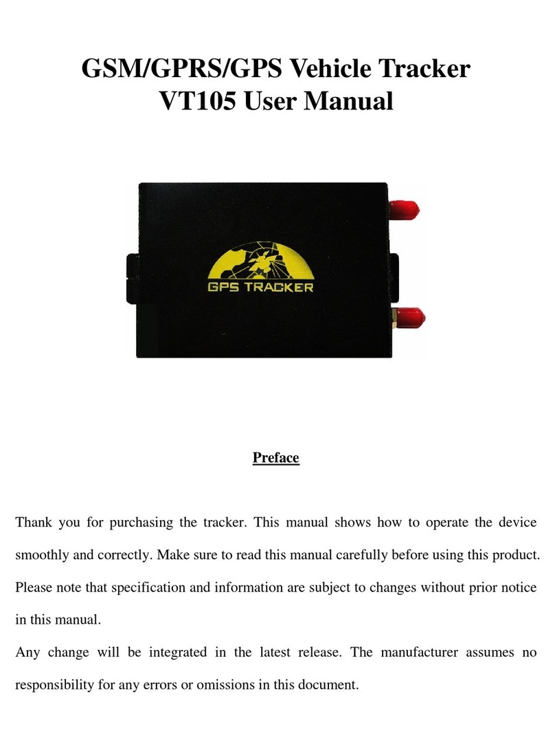 Coban VT105 User manual