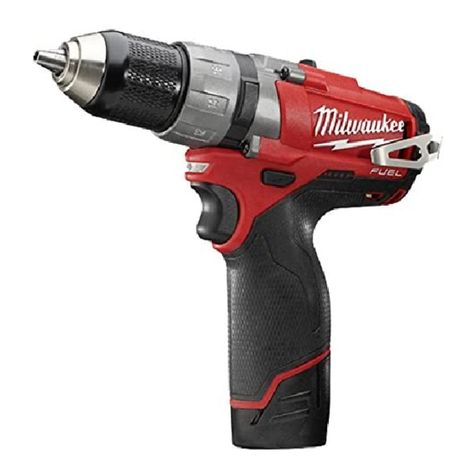 Milwaukee M12 CPD Original instructions