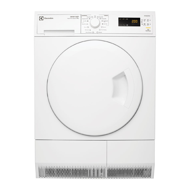Electrolux EDC2086PDW user manual