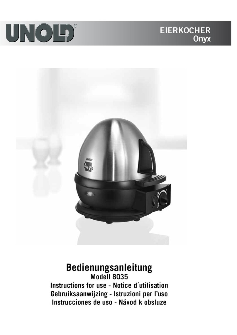 Unold Onyx 8035 Instructions for use