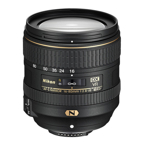 Nikon AF-S DX NIKKOR 16-80mm f/2.8-4E ED VR user manual