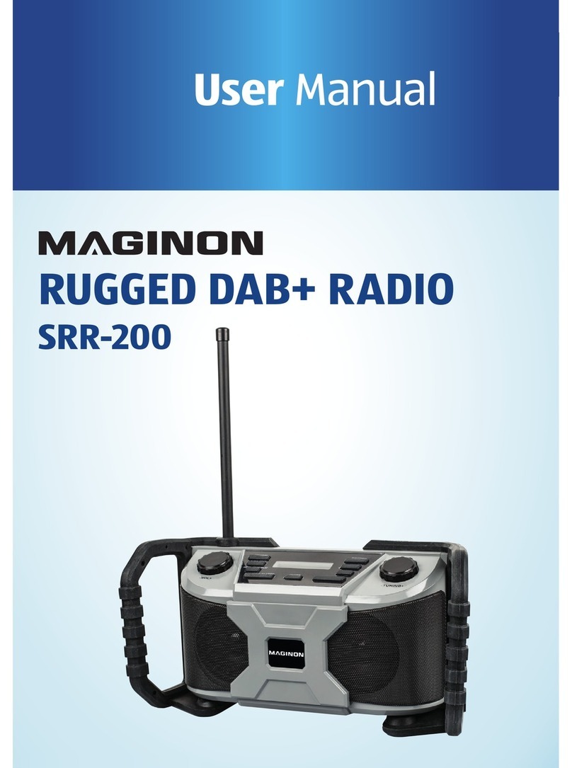 MAGINON SRR-200 user manual