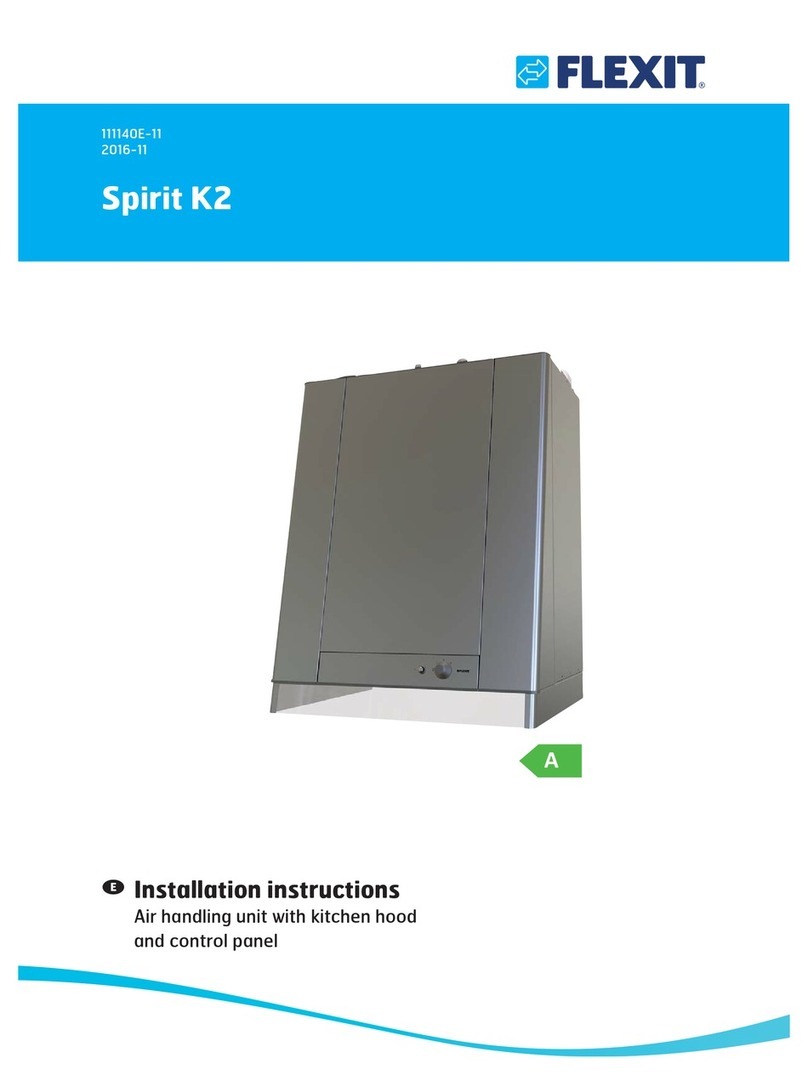 Flexit Spirit K2R installation instructions