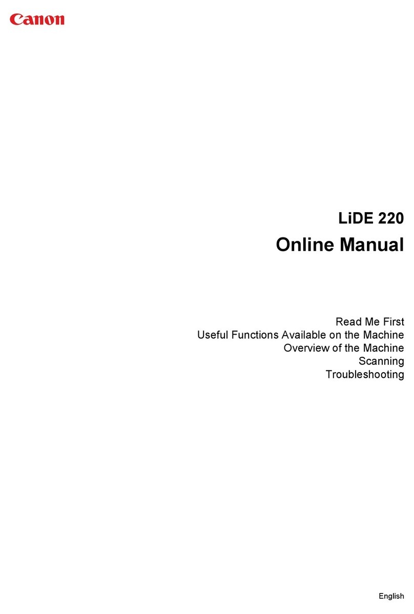 Canon LiDE220 Setup guide
