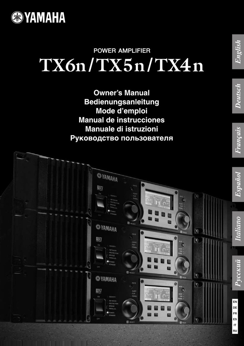 Yamaha TX4n owner's manual