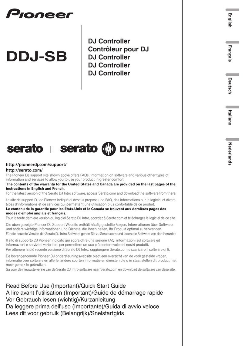 Pioneer DDJ-SB User manual