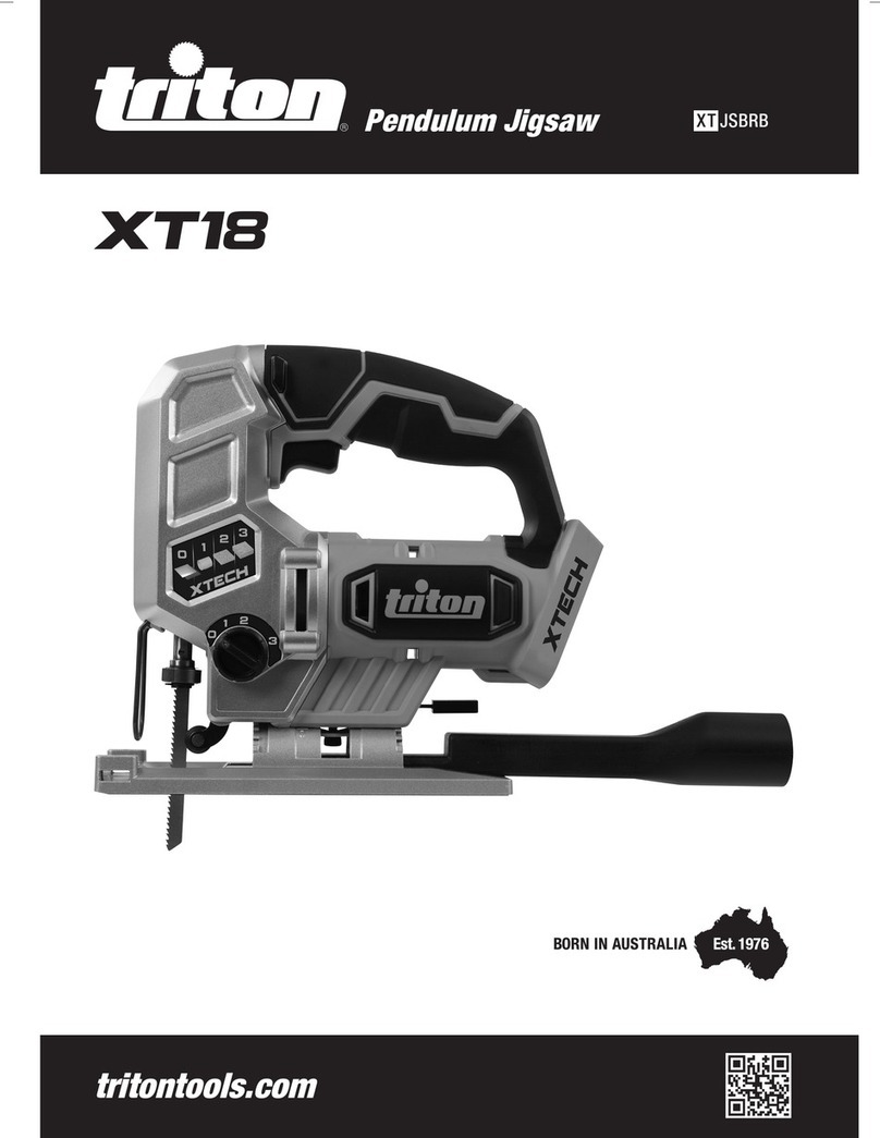 Triton XT18 User manual