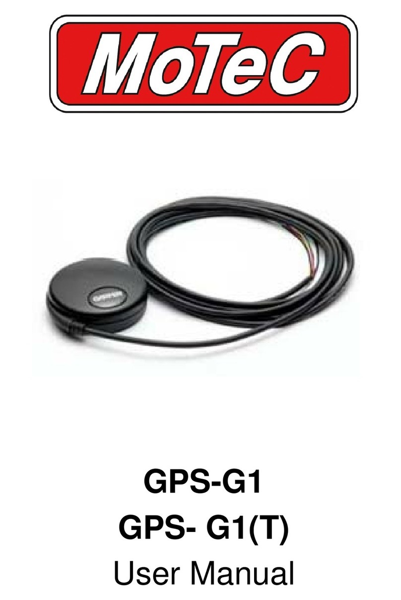 Motec Systems GPS- G1(T) user manual