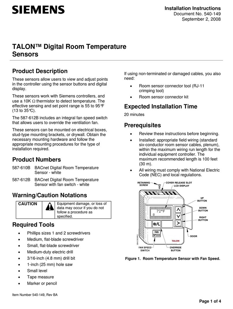 Siemens TALON User manual