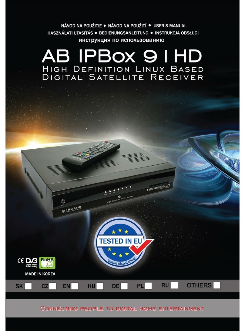 AB IPBox 9I HD user manual