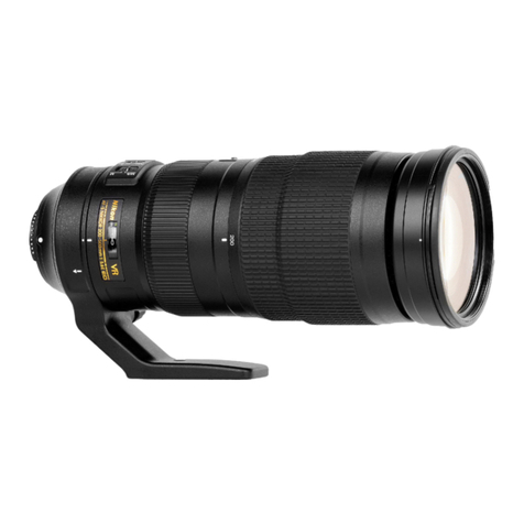 Nikon AF-S NIKKOR 200-500mm f/5.6E ED VR User manual