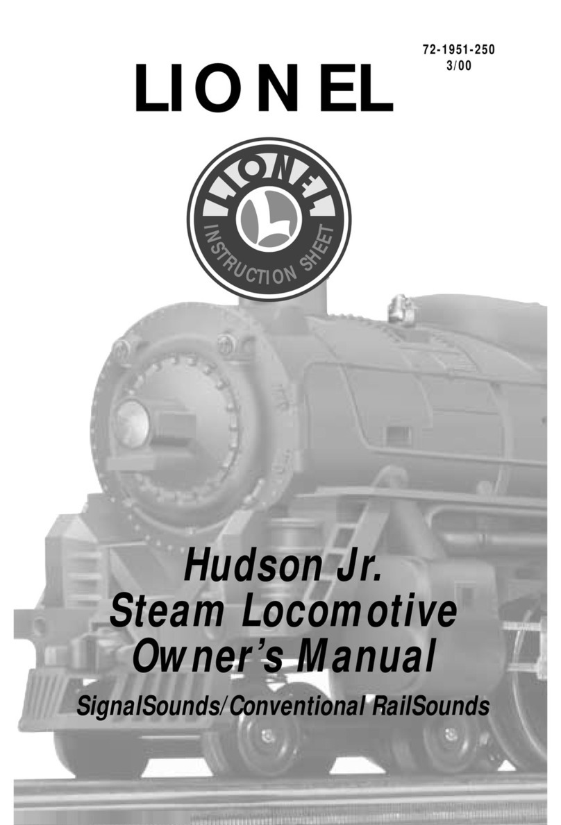 Lionel Hudson Jr. User manual