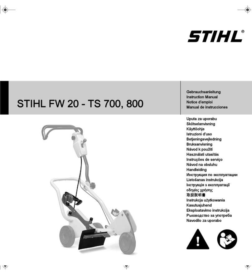 Stihl FW 20 instruction manual