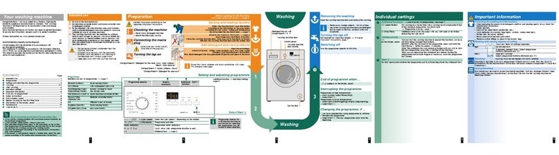 Siemens WM12B166DN User manual