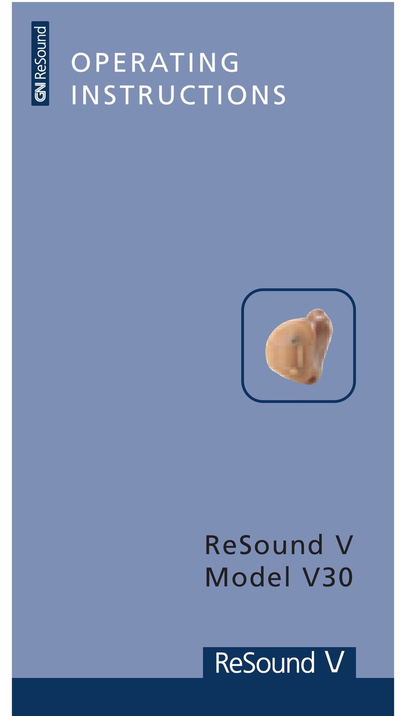 ReSound V30 User manual