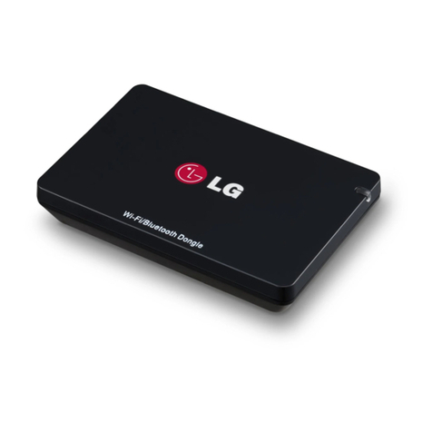 LG AN-WF500 User manual