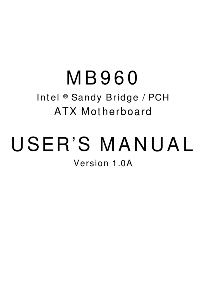 AMI MB960 user manual