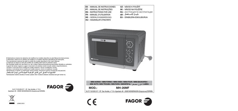 Fagor MH-26MF User manual