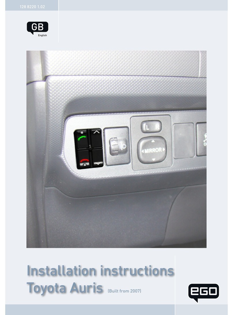 Funkwerk EGO TS installation instructions