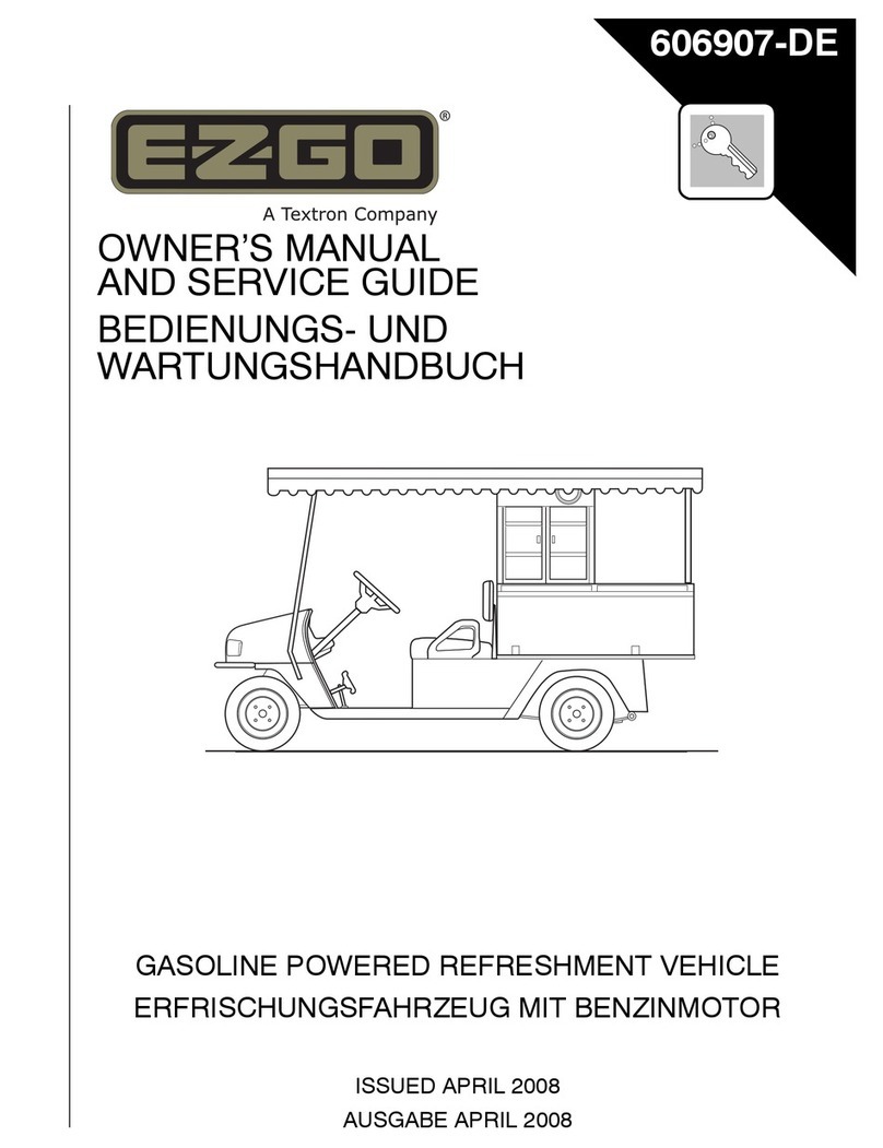 Ezgo REFRESHER 1200 CARB User manual