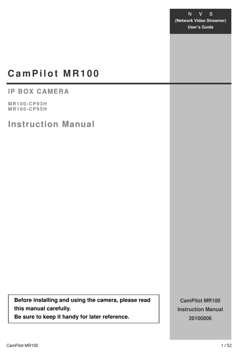 CamPilot MR100-CP95H User manual