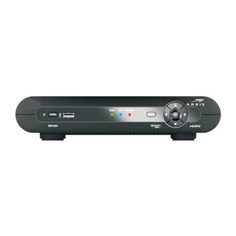Arris VIP2262 installation guide