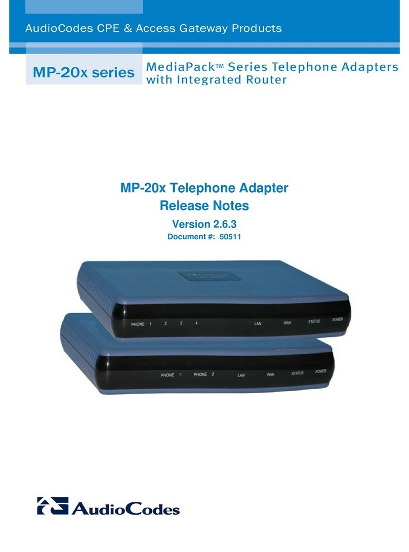 AudioCodes MP-20 Series How to use AudioCodes MP-20 Series How to use