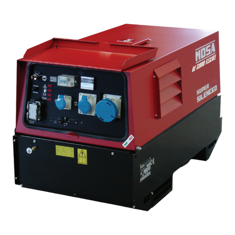 Mosa GE 12000 KSX/GS - AVR User and maintenance guide