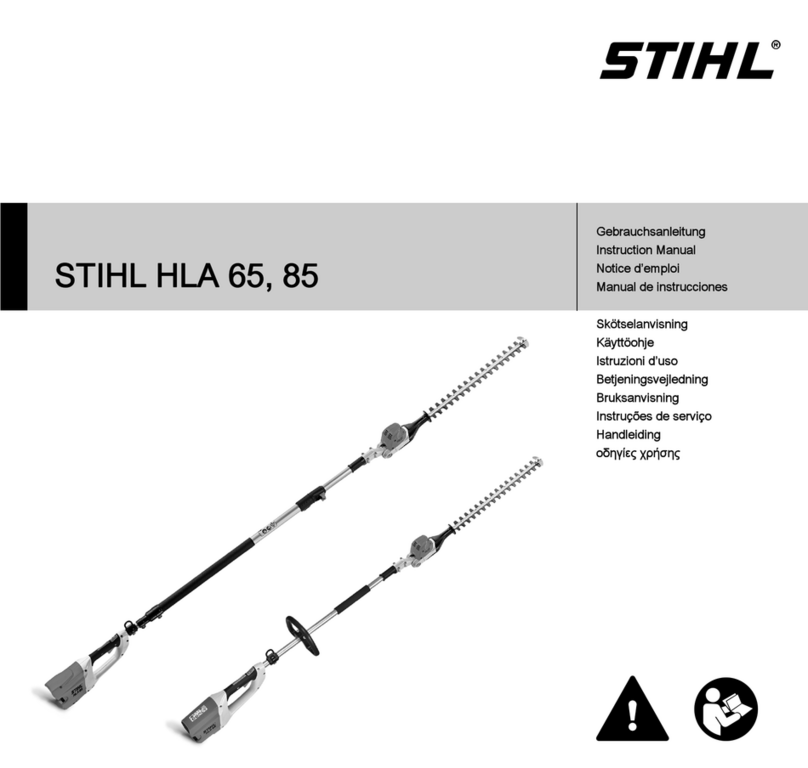 Stihl HLA 65 User manual