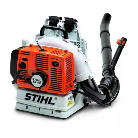 Stihl BR 380 User manual