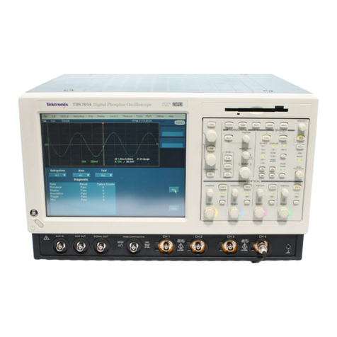 Tektronix CSA7404 user manual