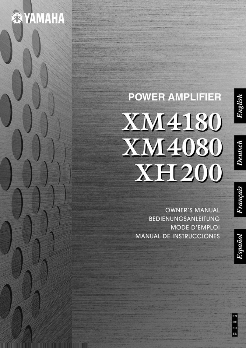 Yamaha XH200 owner's manual