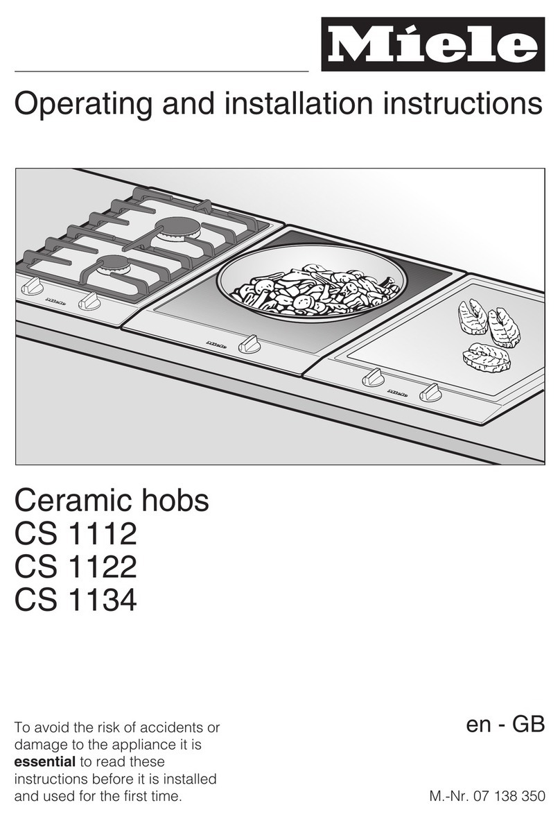 Miele CS 1134 User manual