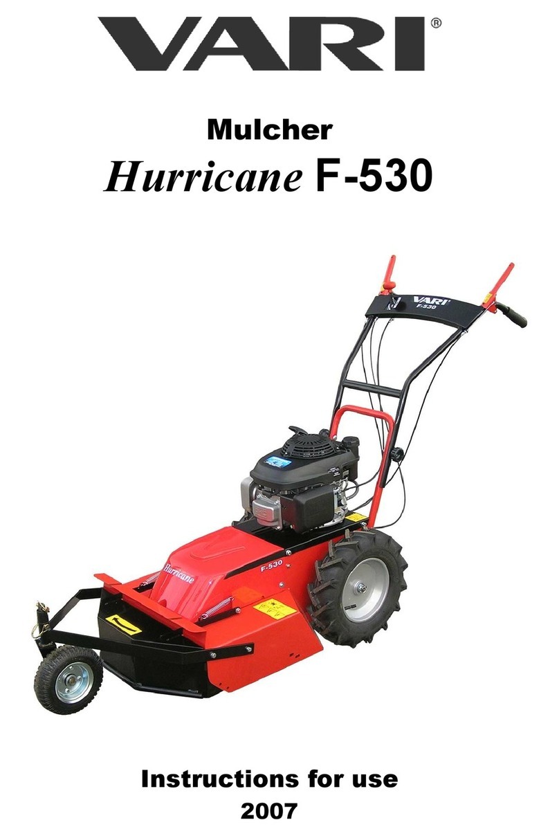 Vari Hurricane F-530 Instructions for use