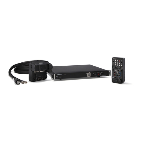 Panasonic AG-YA500G User manual Panasonic AG-YA500G User manual