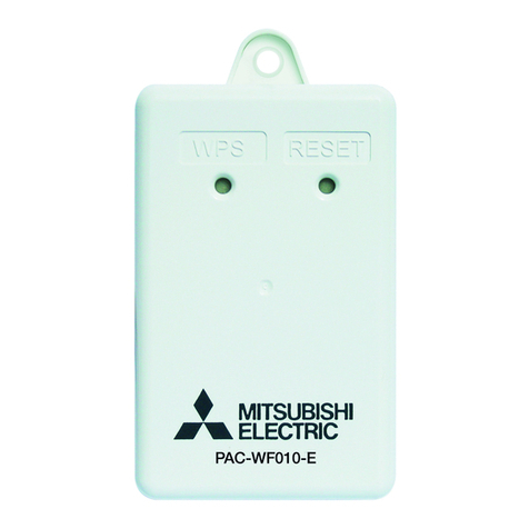 Mitsubishi Electric PAC-WF010-E installation manual