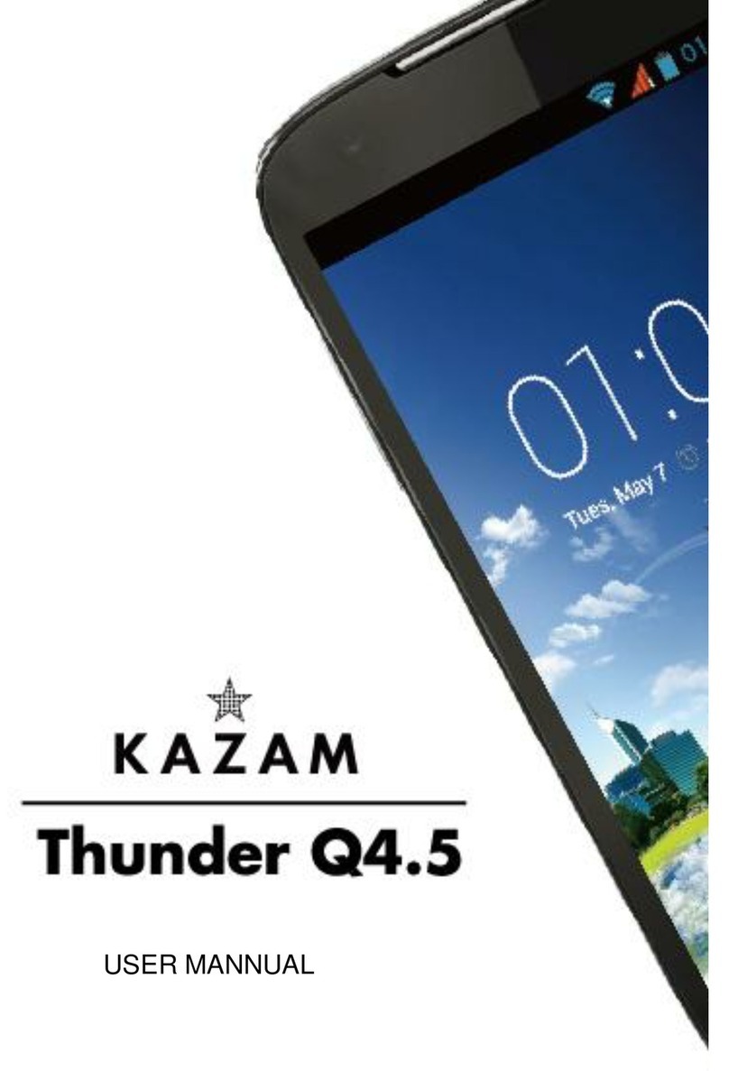 KaZAM Thunder Q4.5 User manual KaZAM Thunder Q4.5 User manual