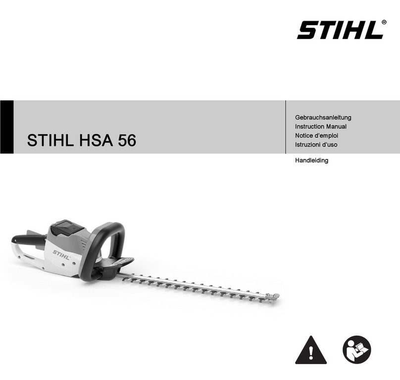 Stihl HSA 56 User manual