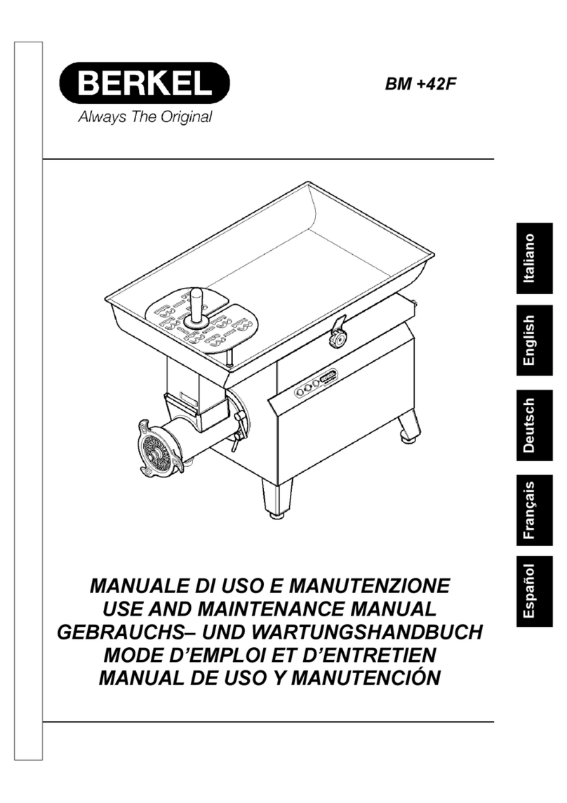 Berkel BM+42F User manual