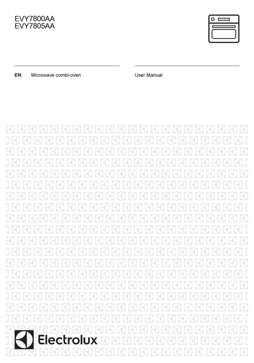Electrolux EVY7805AA user manual