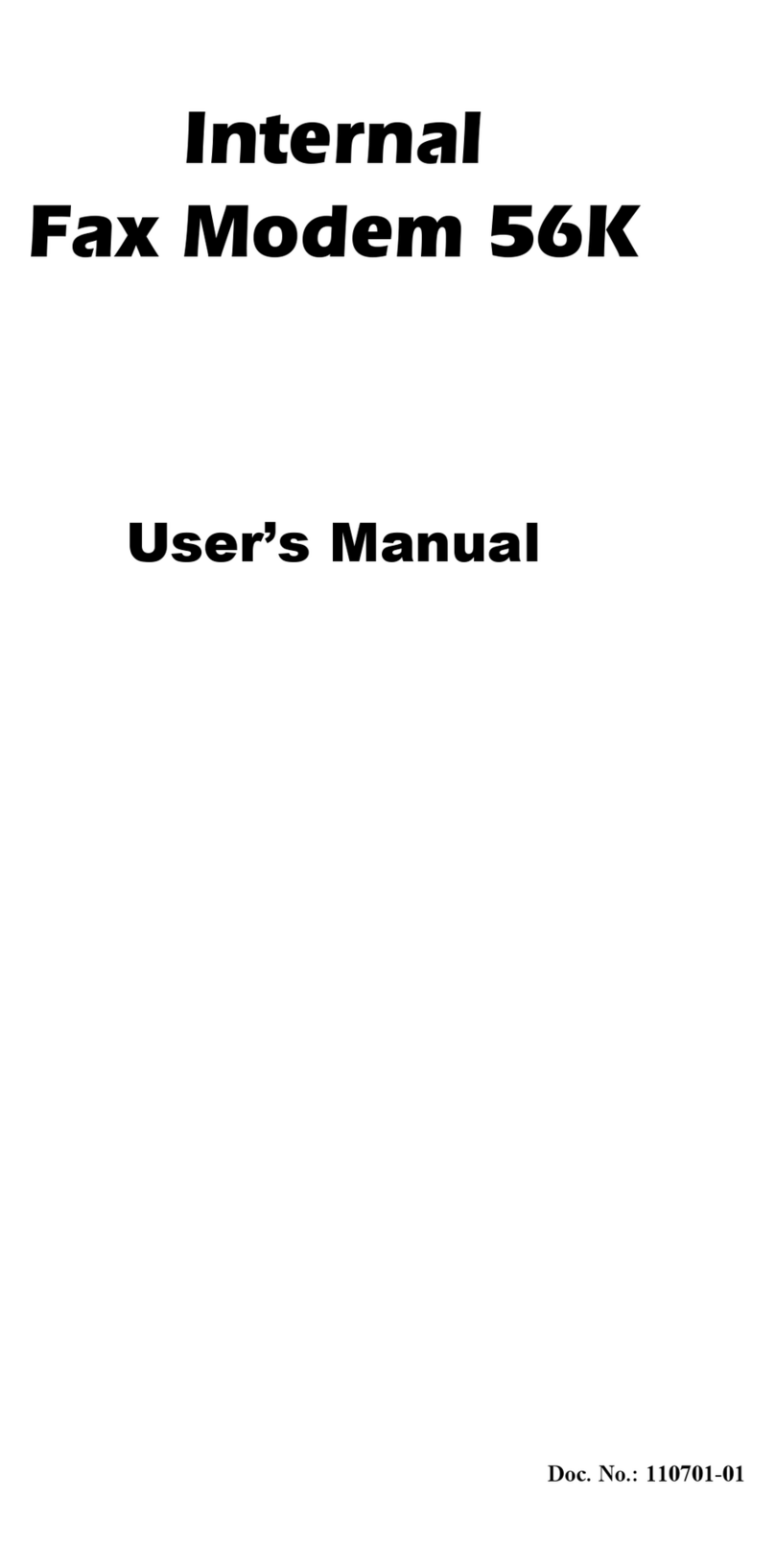 Abocom ISM560 user manual