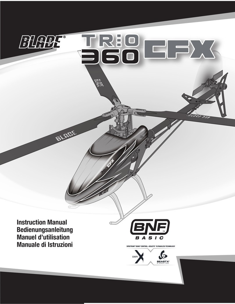 Horizon Hobby Blade Trio 360 CFX instruction manual