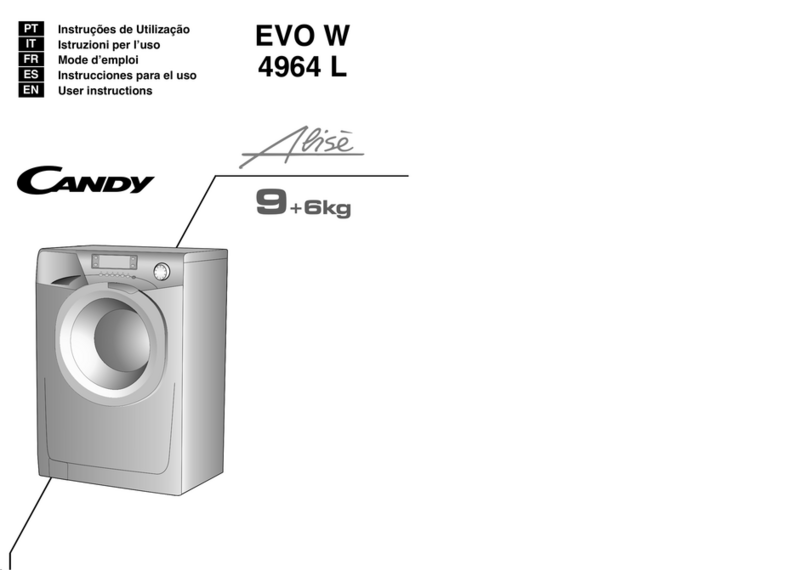 Candy EVO W 4964 L User manual