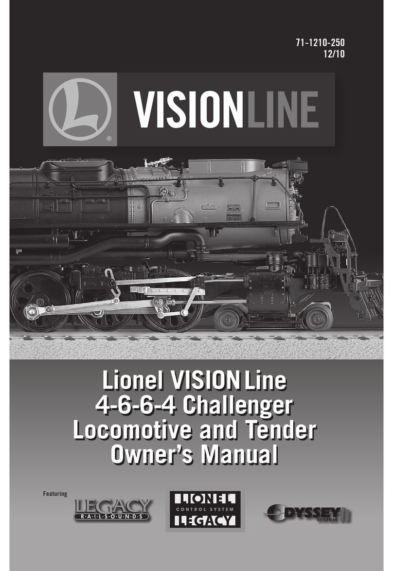 Lionel VISION 4-6-6-4 Challenger User manual
