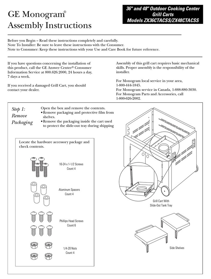 GE ZX48CTACSS User manual
