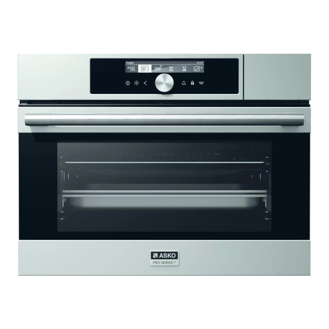 Asko OCS8456S User manual